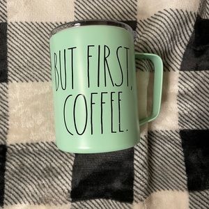 Rae Dunn Stainless Steel Mug- BUT FIRST, COFFEE
